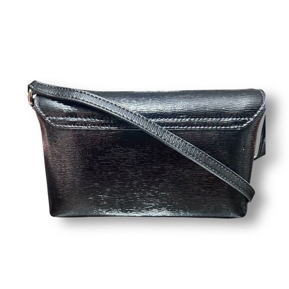 Kate Spade New York Cedar Street Patent Aster Crossbody Bag Black - Picture 5 of 14